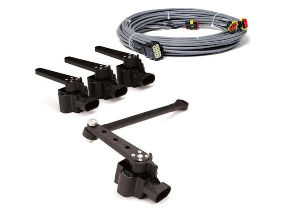 AccuAir E-Level E+ Connect + Height + TouchPad (Part# AA-E+CONNECT+HS4+TPAD) w/ VU4 Manifold (Part# AA-3644)