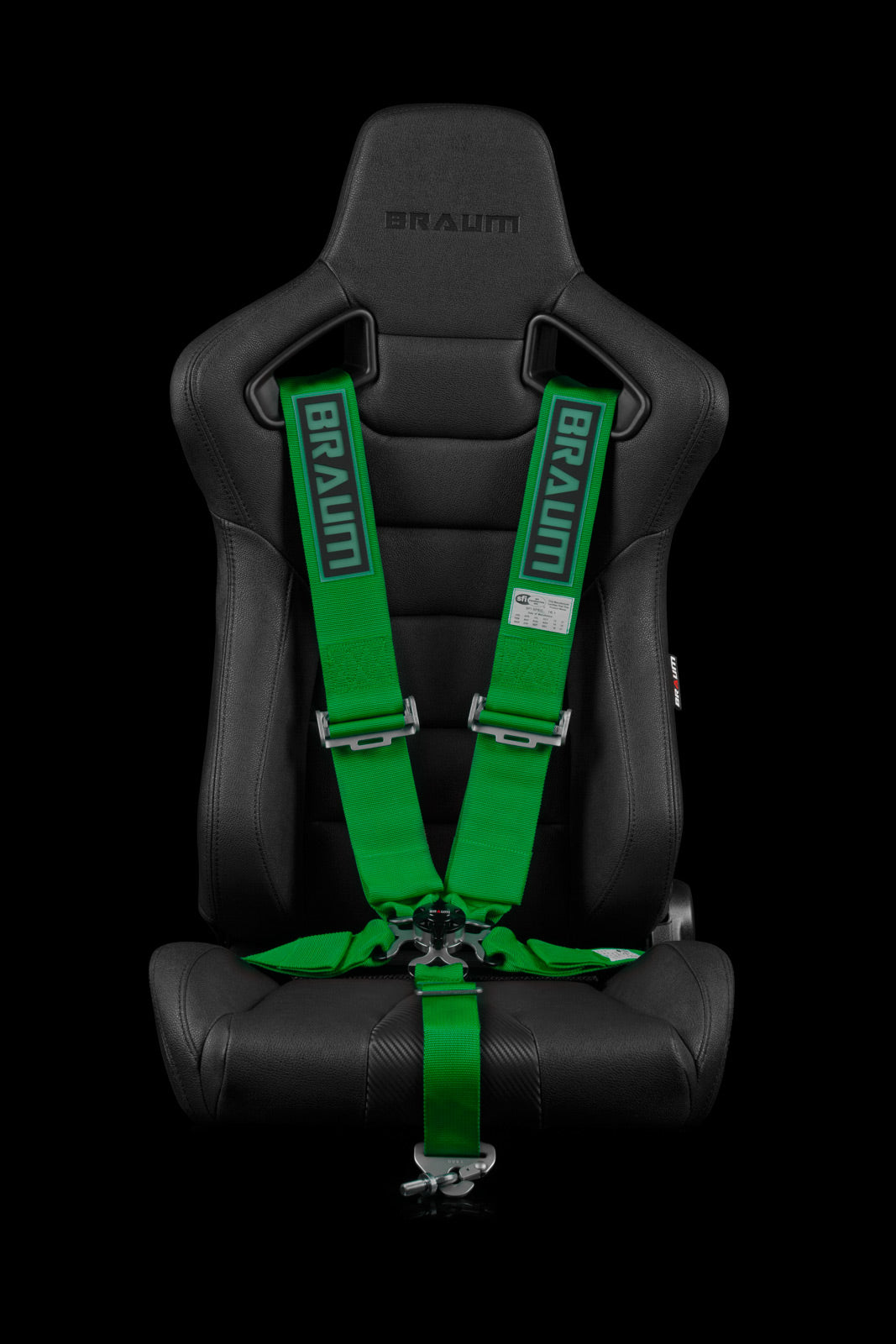 BRAUM 5 PT – SFI 16.1 RACING HARNESS (GREEN) BRH-GNS5