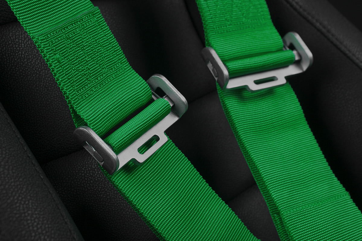 BRAUM 5 PT – SFI 16.1 RACING HARNESS (GREEN) BRH-GNS5