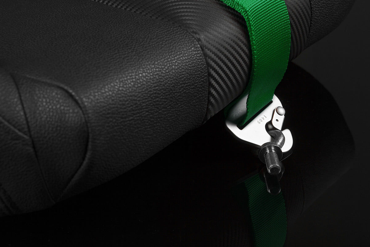 BRAUM 5 PT – SFI 16.1 RACING HARNESS (GREEN) BRH-GNS5