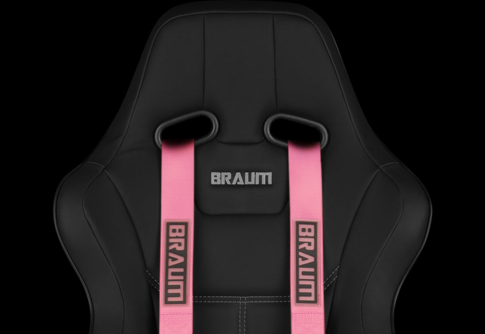 BRAUM 4 PT – RACING HARNESS 2” STRAP (PINK) BRH-PKP4