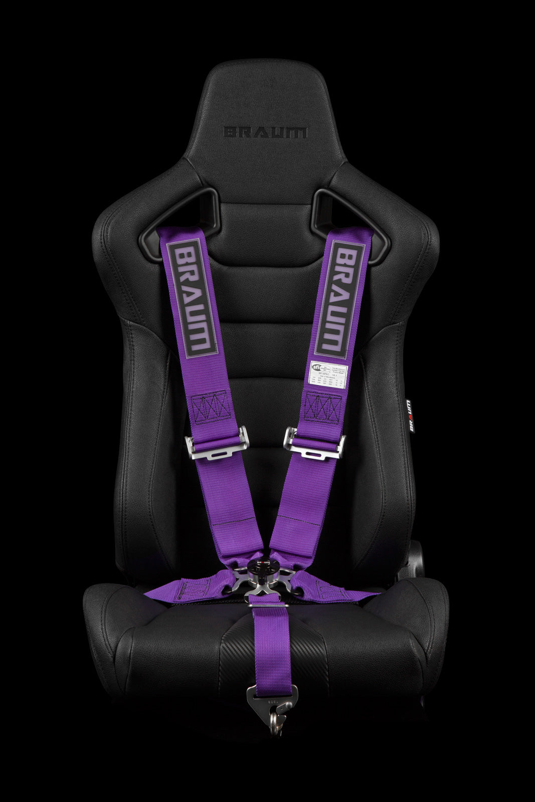 BRAUM 5 PT – SFI 16.1 RACING HARNESS (PURPLE) BRH-PUS5