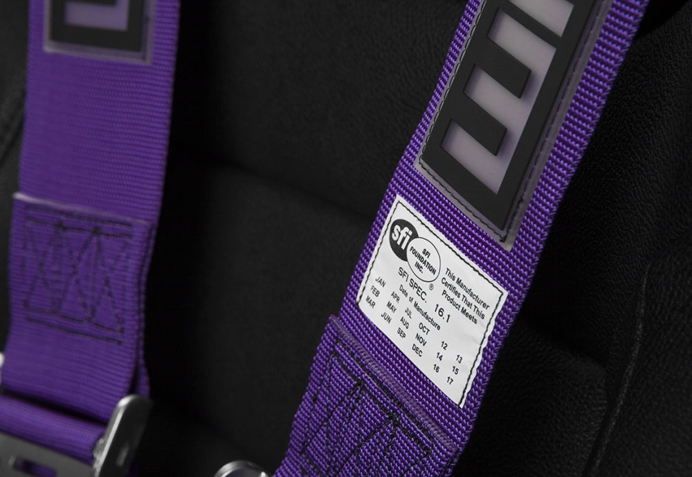 BRAUM 5 PT – SFI 16.1 RACING HARNESS (PURPLE) BRH-PUS5