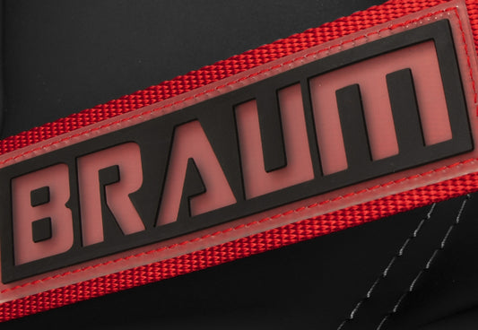 BRAUM 4 PT – RACING HARNESS 2” STRAP (RED) BRH-RDP4