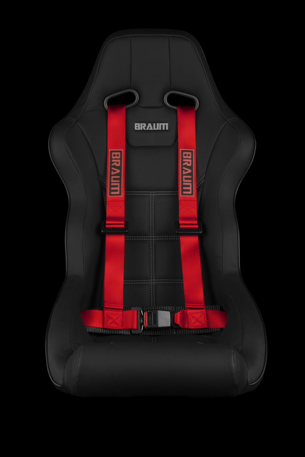 BRAUM 4 PT – RACING HARNESS 2” STRAP (RED) BRH-RDP4