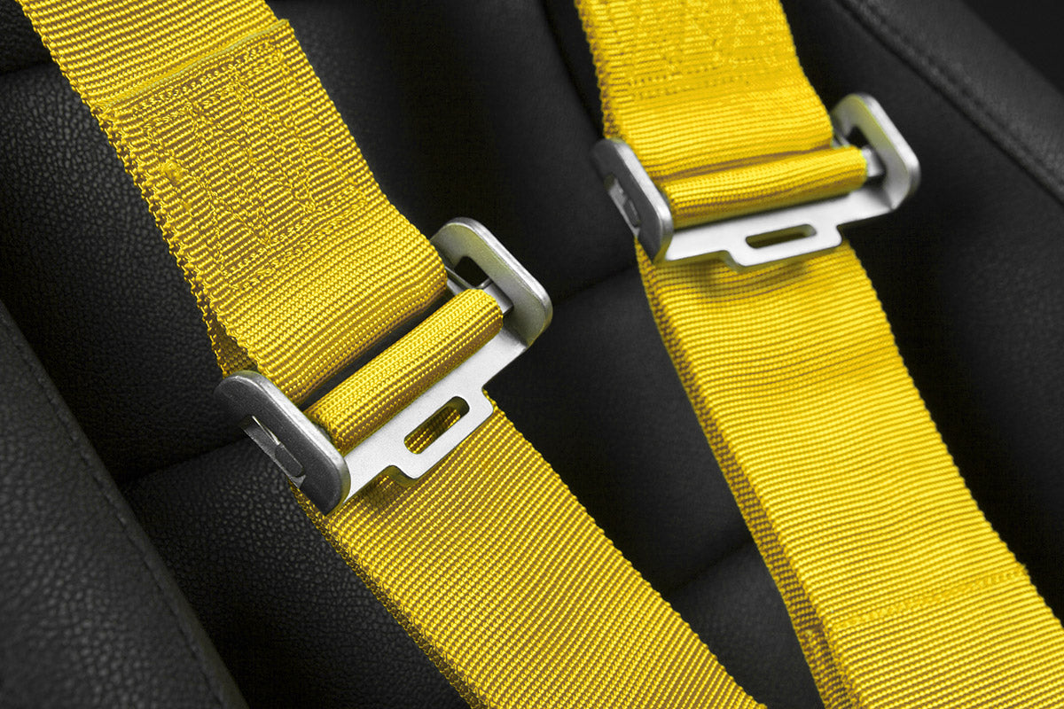 BRAUM 5 PT – SFI 16.1 RACING HARNESS (YELLOW) BRH-YLS5