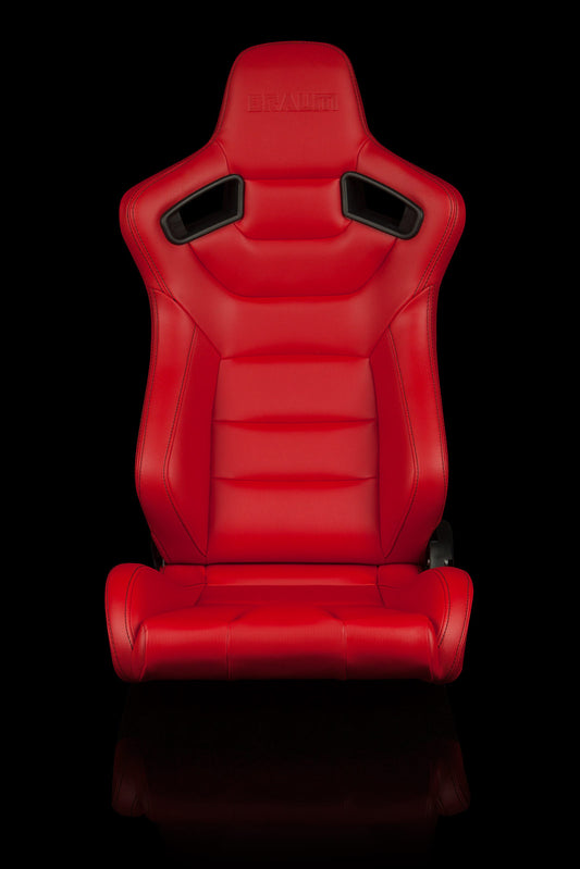 BRAUM ELITE SERIES RACING SEATS (RED) – PAIR (BRR1-RDBS)