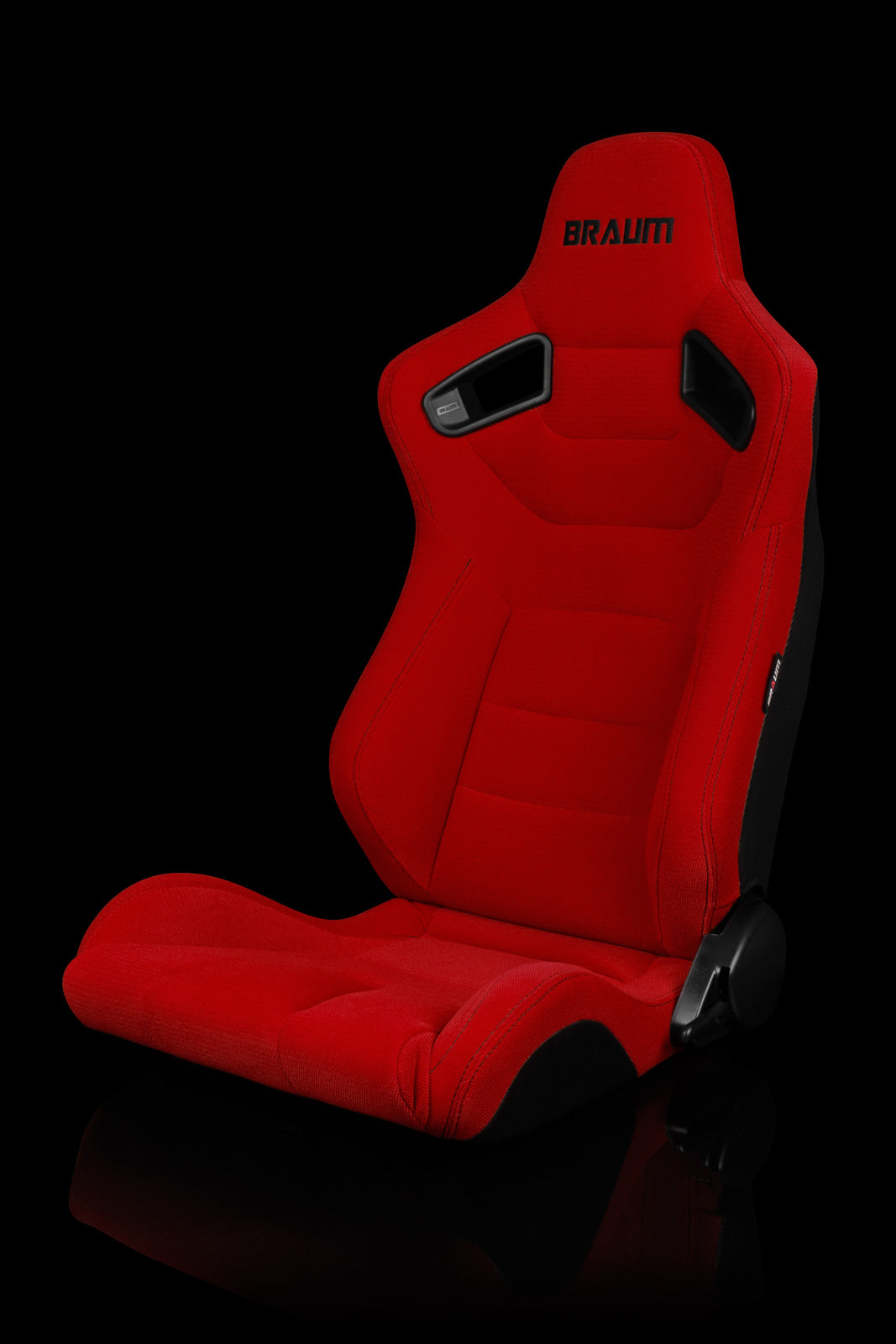 BRAUM ELITE SERIES RACING SEATS (RED CLOTH) – PAIR (BRR1-RFBS)