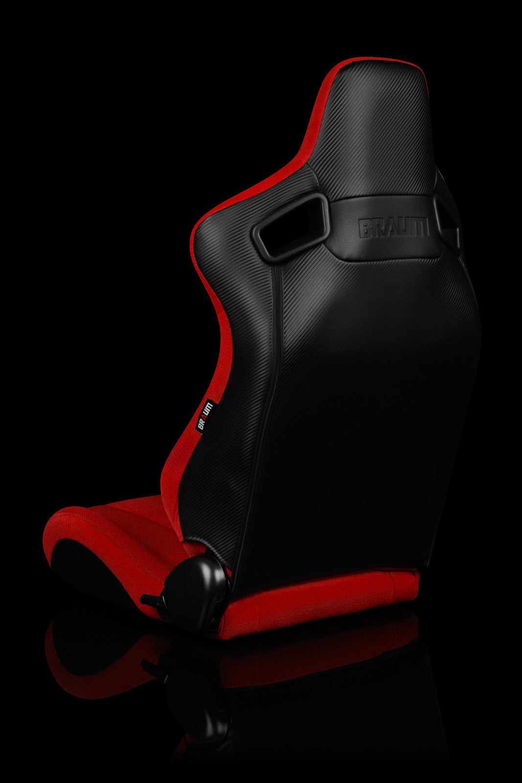 BRAUM ELITE SERIES RACING SEATS (RED CLOTH) – PAIR (BRR1-RFBS)