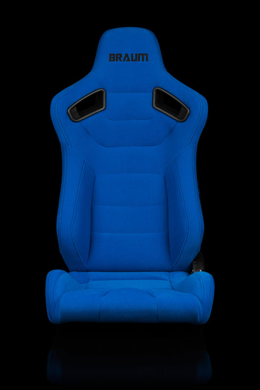 BRAUM ELITE SERIES RACING SEATS (BLUE CLOTH) – PAIR (BRR1-UFBS)