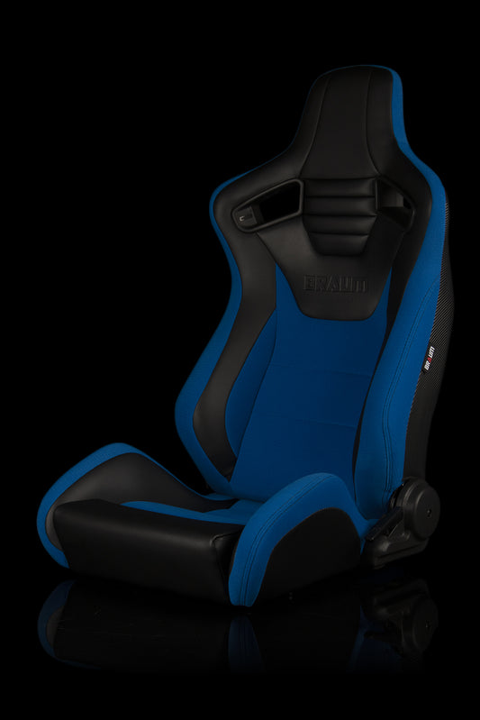 BRAUM ELITE-S SERIES RACING SEATS (BLACK | BLUE) – PAIR (BRR1S-BKBU)