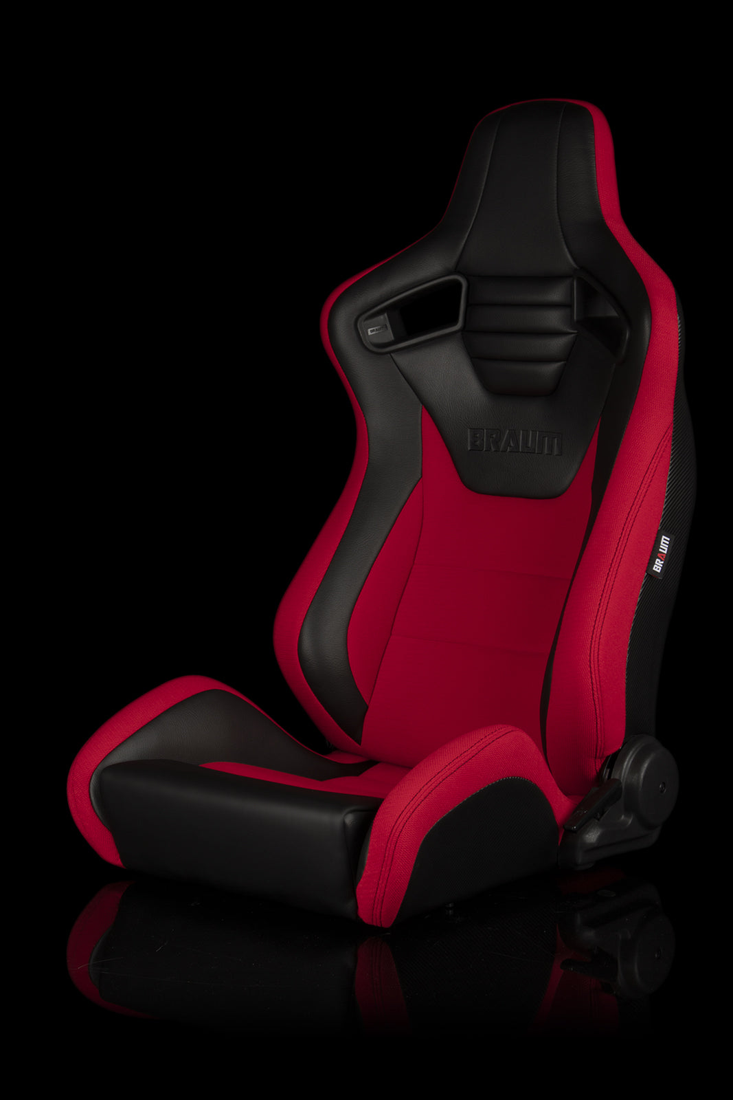 BRAUM ELITE-S SERIES RACING SEATS (BLACK | RED) – PAIR (BRR1S-BKRD)