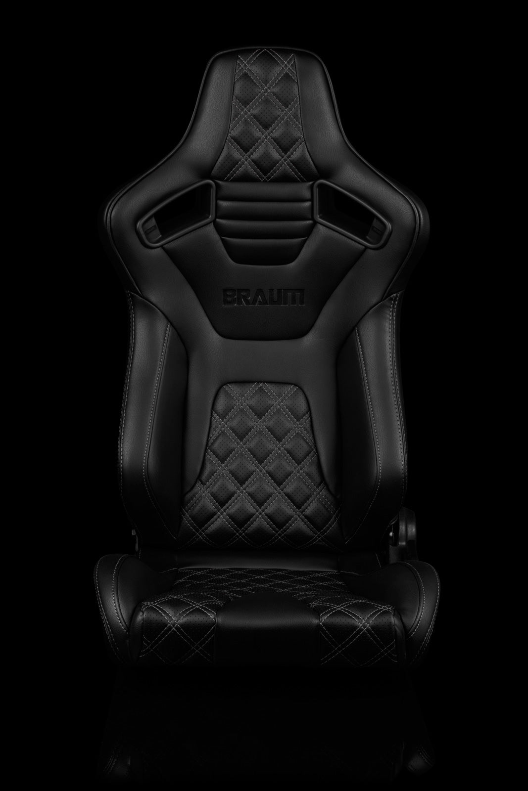 BRAUM ELITE-X SERIES RACING SEATS ( DIAMOND ED. | BLACK PIPING ) – PAIR (BRR1X-BDDGS)