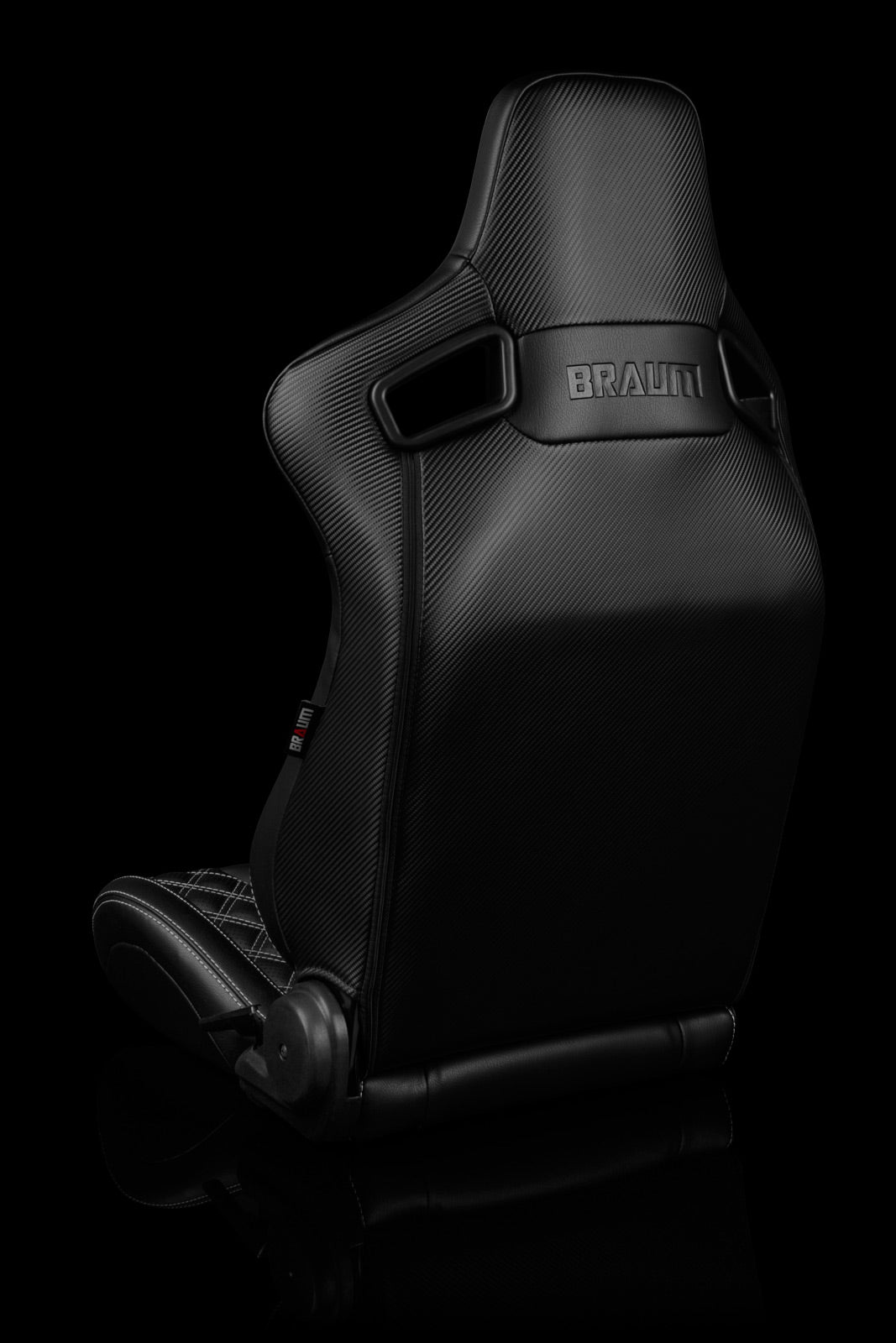 BRAUM ELITE-X SERIES RACING SEATS ( DIAMOND ED. | BLACK PIPING ) – PAIR (BRR1X-BDDGS)