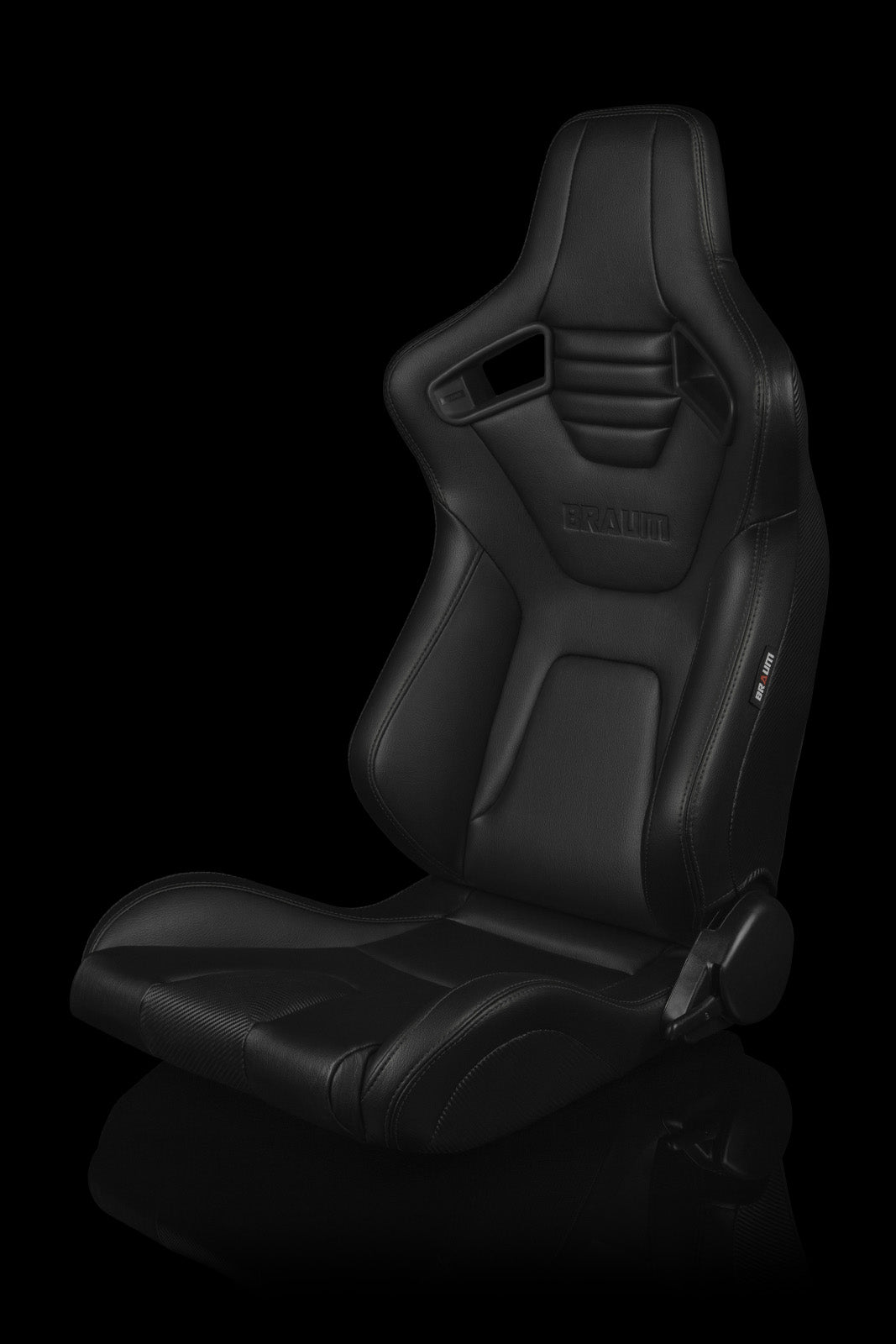 BRAUM ELITE-X SERIES RACING SEATS (BLACK STITCHING) – PAIR (BRR1X-BKBS)