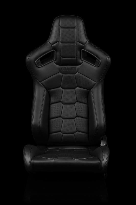 BRAUM ELITE-X SERIES RACING SEATS (BLACK KOMODO EDITION) – PAIR (BRR1X-BKRT)