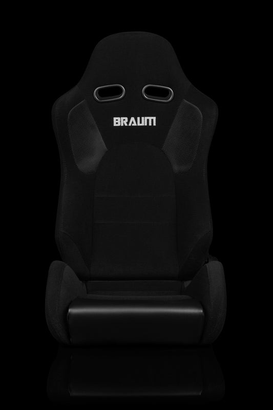 BRAUM ADVAN SERIES RACING SEATS (BLACK CLOTH) – PAIR (BRR2-BKBS)