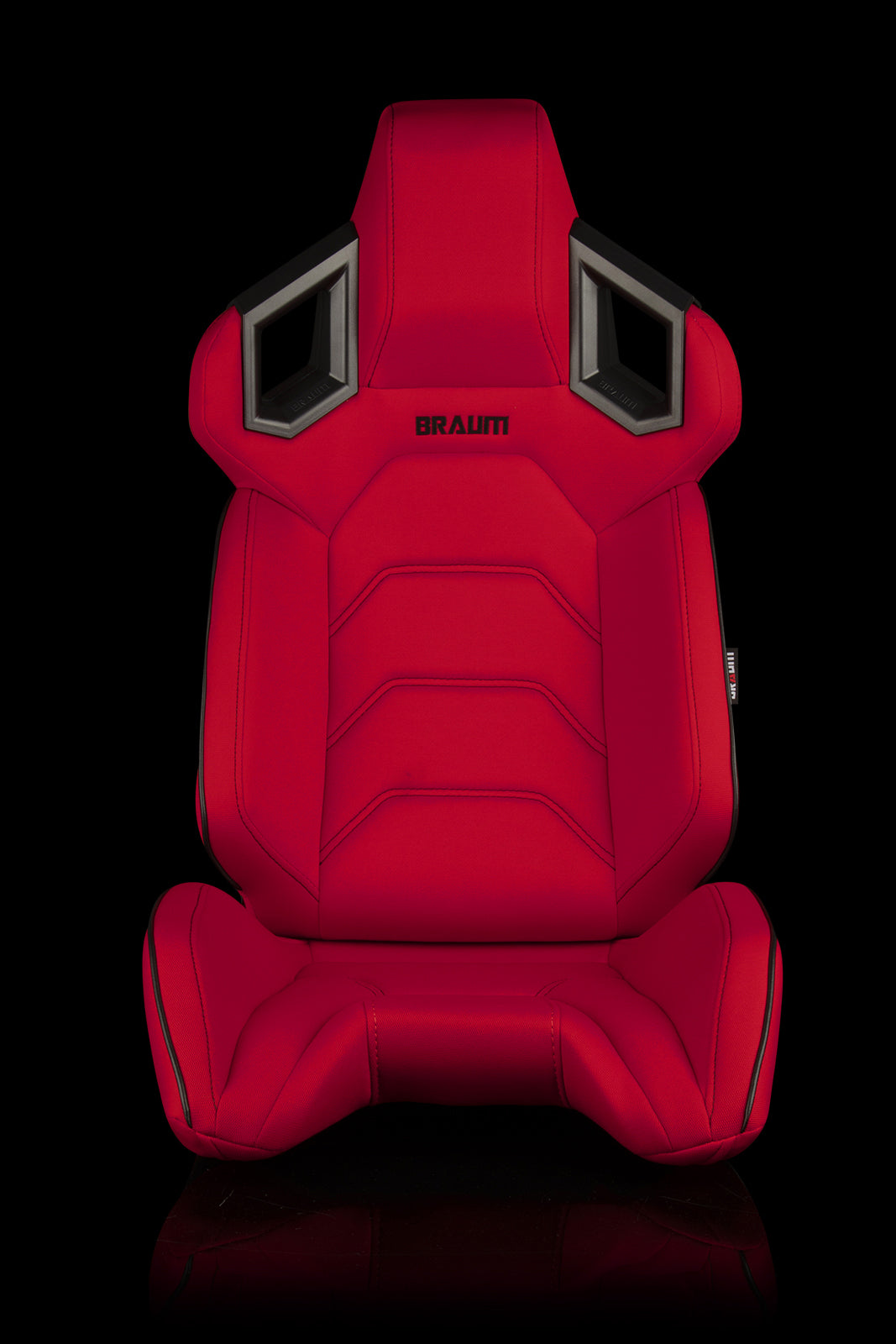 BRAUM ALPHA-X SERIES RACING SEATS (RED CLOTH) – PAIR (BRR5-RFBS)