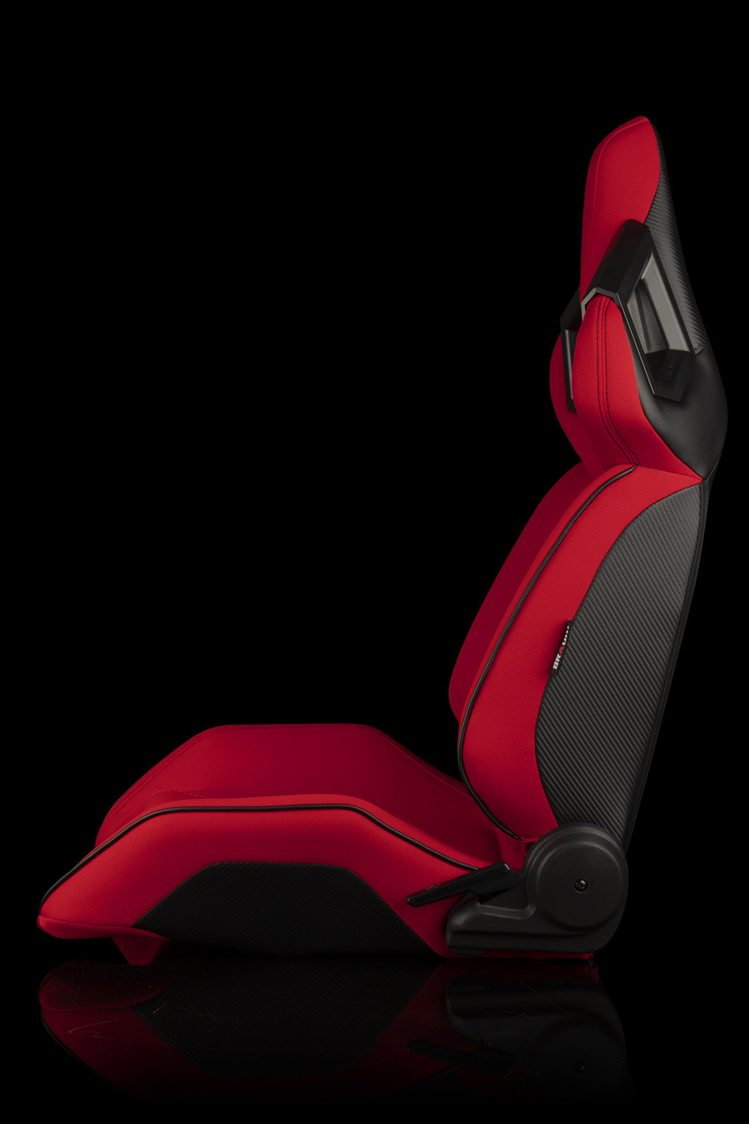 BRAUM ALPHA-X SERIES RACING SEATS (RED CLOTH) – PAIR (BRR5-RFBS)