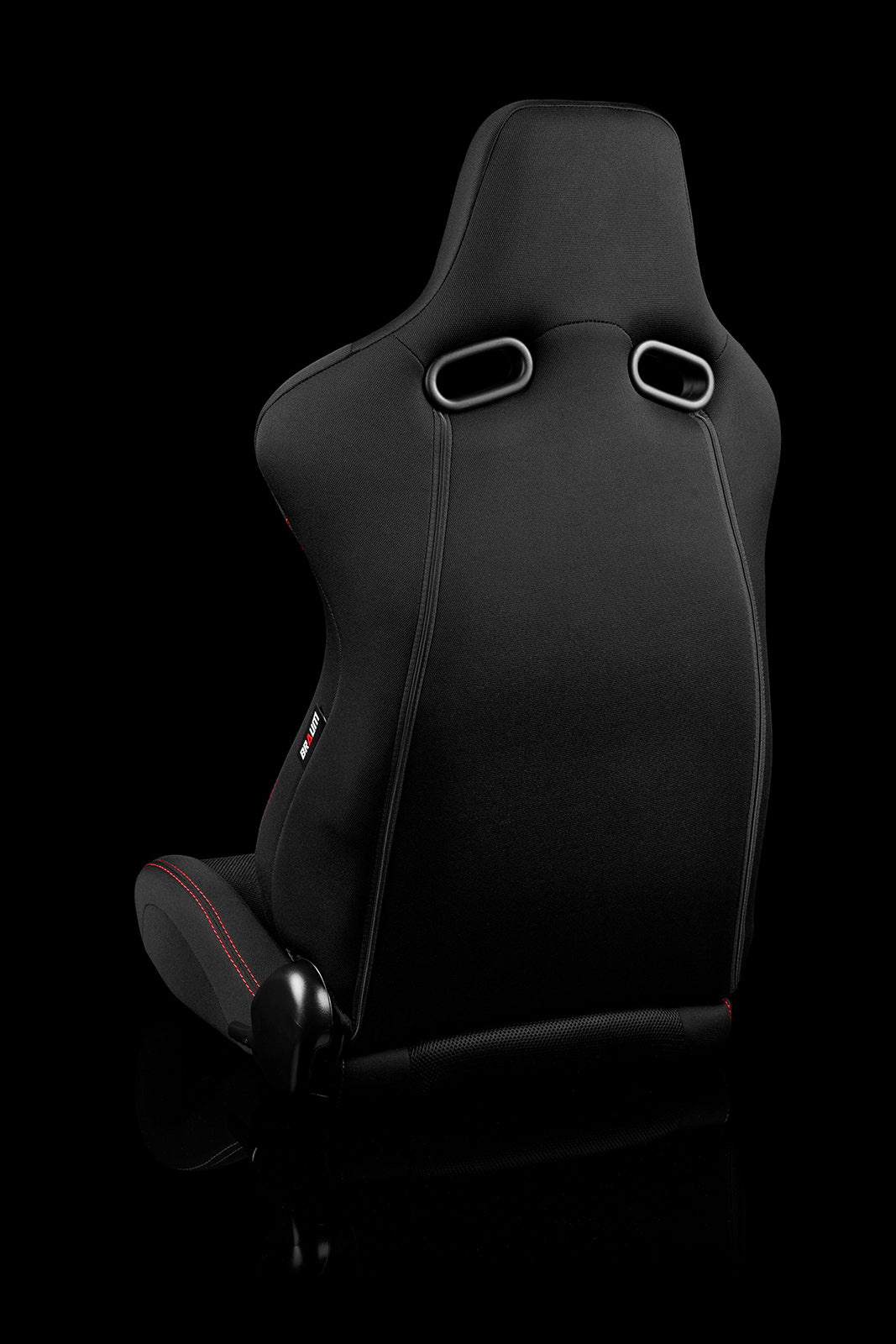 BRAUM VENOM SERIES RACING SEATS (RED STITCHING) – PAIR (BRR7-BKRS)