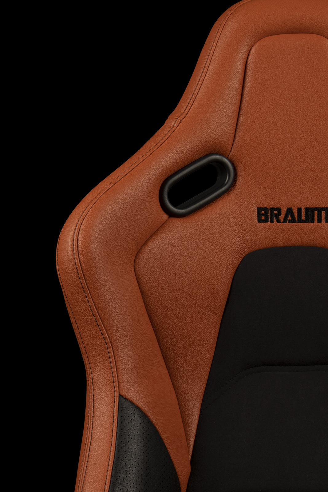 BRAUM FALCON-S SERIES RECLINABLE COMPOSITE SEATS (BRITISH TAN LEATHERETTE) – PAIR (BRR9R-BTBS)