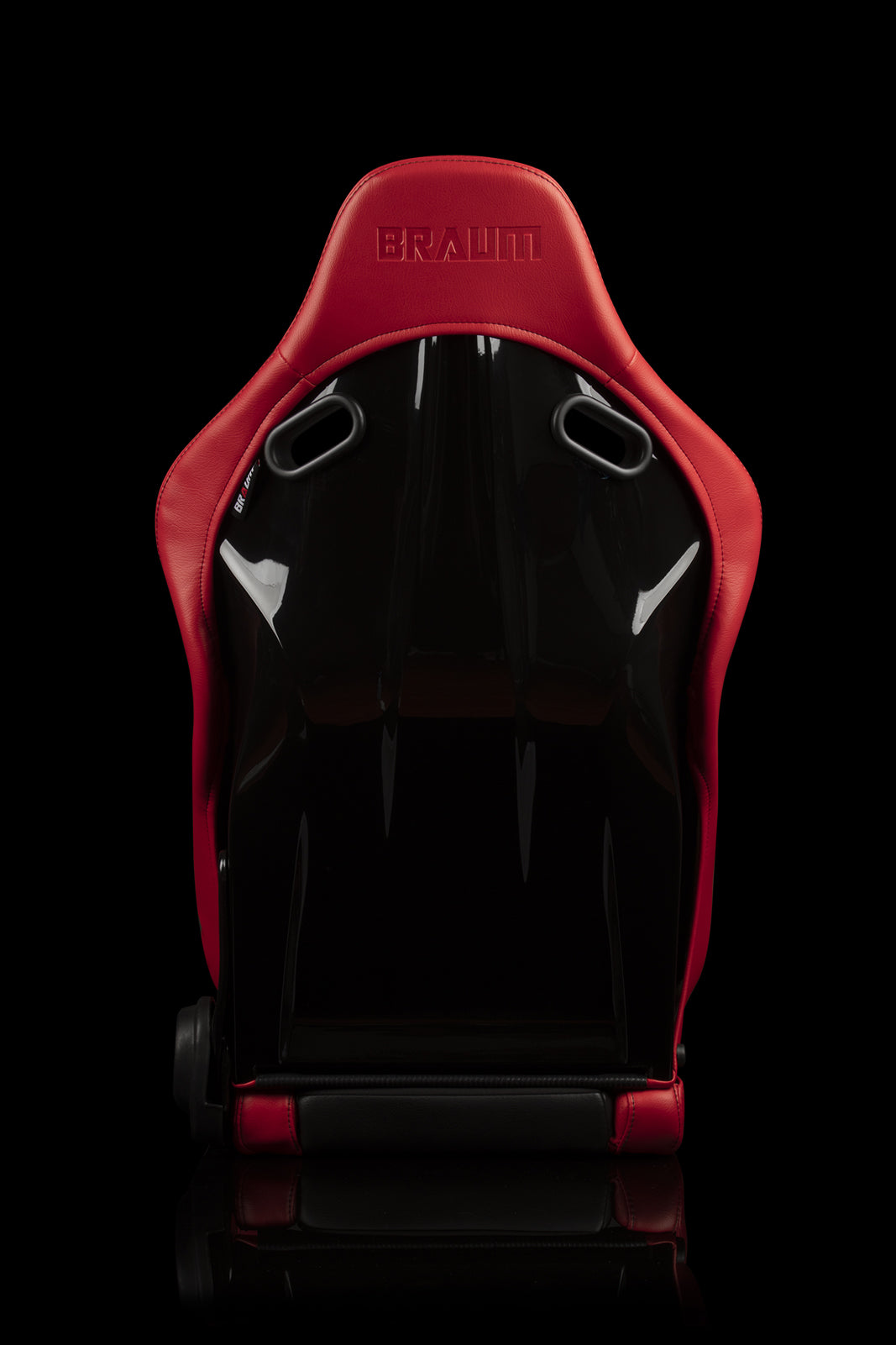BRAUM FALCON-S SERIES RECLINABLE COMPOSITE SEATS (RED LEATHERETTE) – PAIR (BRR9R-RDBS)