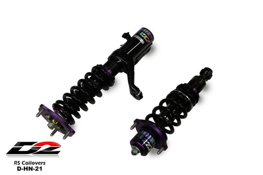 D2 RS Coilovers D-HN-21 02-05 Honda Civic (Si/SiR)