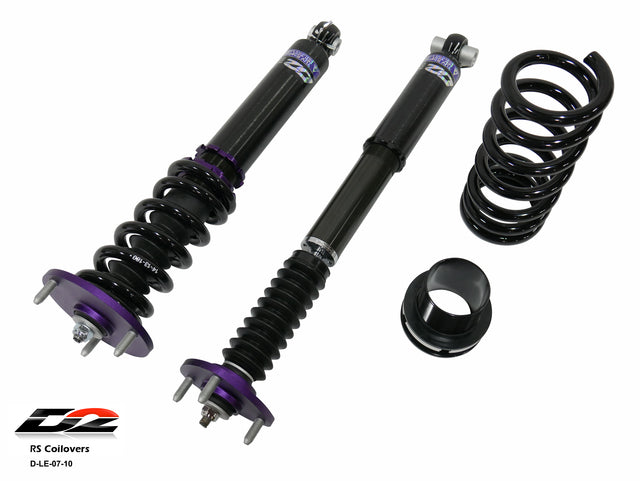 D2 RS Coilovers D-LE-07-10 15-21 Lexus RCF / 16-20 Lexus GSF