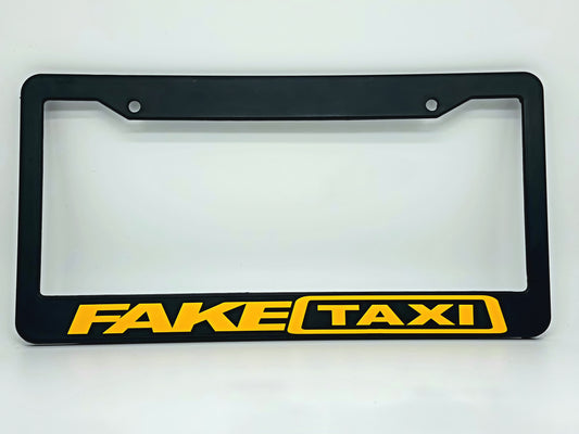 FAKE TAXI (Plate Frame)