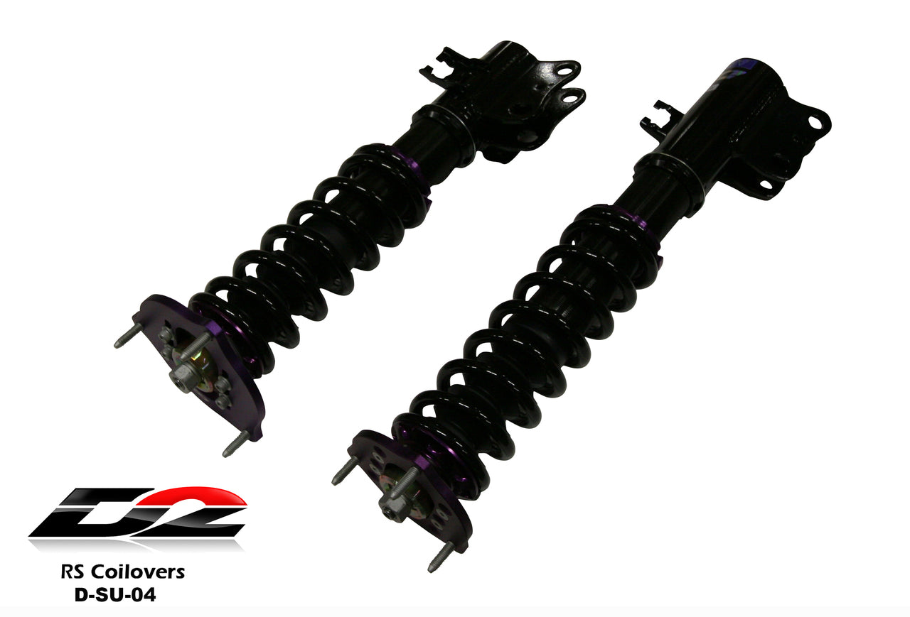 D2 RS Coilovers D-SU-04 93-01 Subaru Impreza