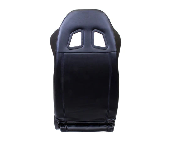 NRG Innovations Reclinable Racing Seat White Stitching RSC-208L/R