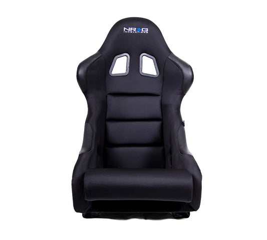 NRG Innovations Fiber Glass Bucket Seat with Carbon Fiber Medium RSC-311
