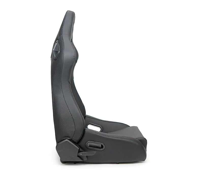 NRG Innovations Reclinable Racing Seat Omega in Vinyl