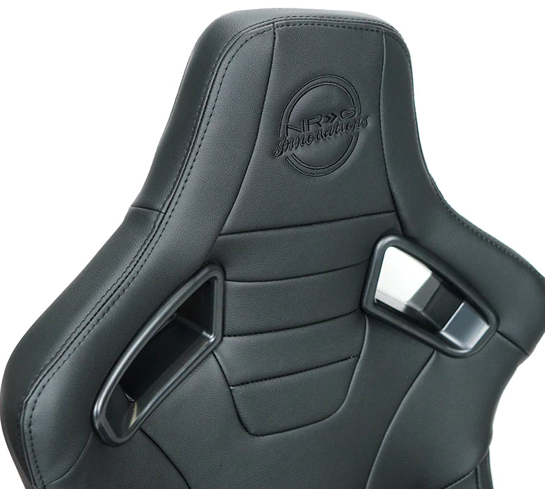 NRG Innovations Reclinable Racing Seat Omega in Vinyl