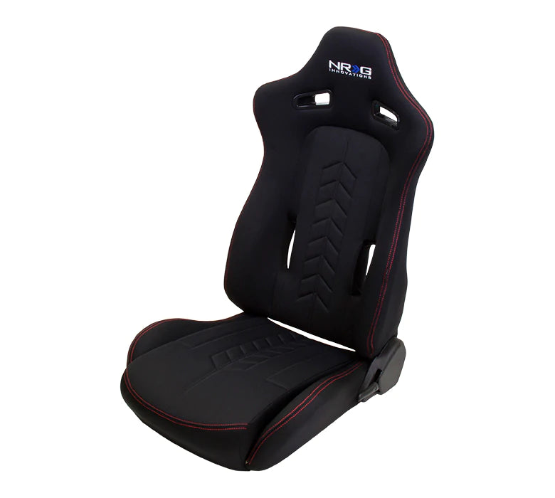 NRG Innovations Reclinable Racing Seat Arrow in Cloth RSC-800L/R