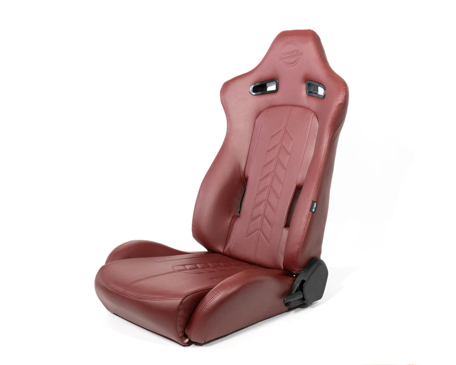 NRG Innovations Reclinable Racing Seat Arrow in Vinyl