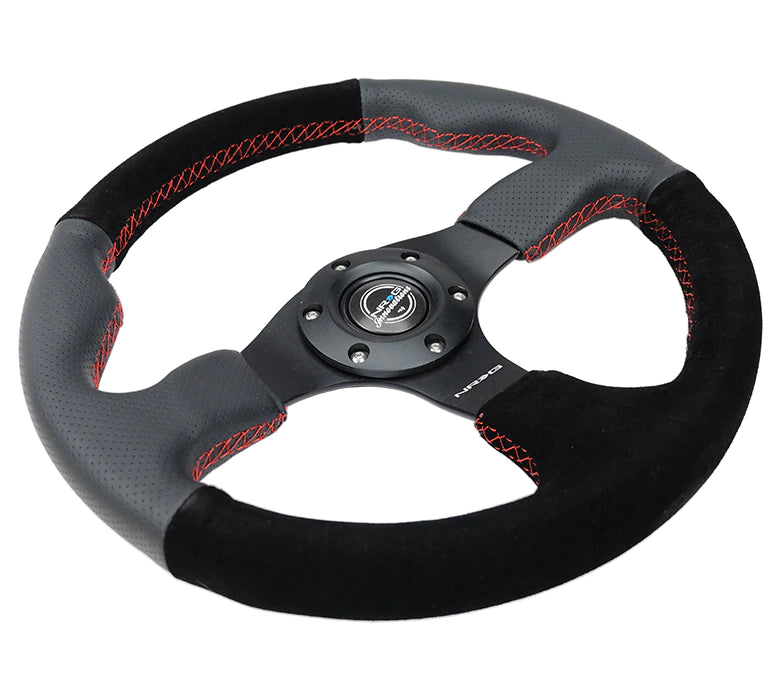 NRG Innovations RACING STEERING WHEEL LEATHER