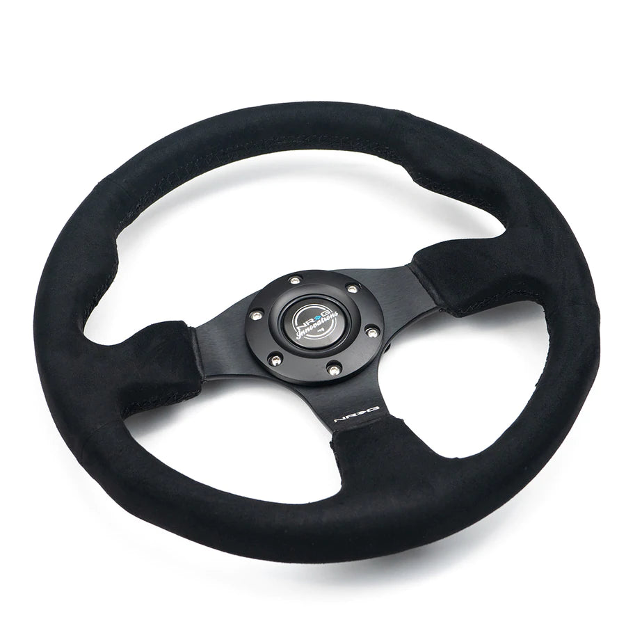 NRG Innovations RACING STEERING WHEEL ALCANTARA