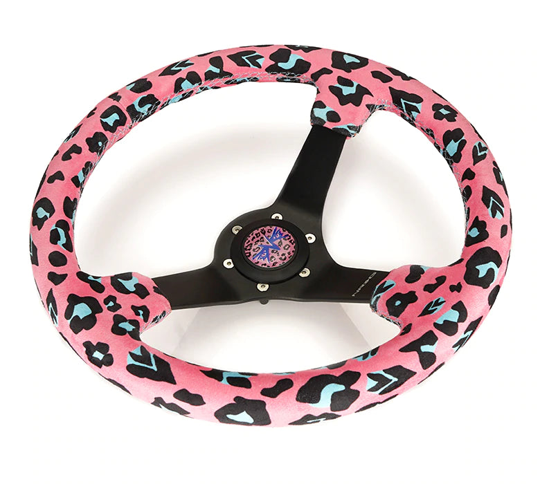 NRG Innovations SAVAGE INSPIRED STEERING WHEEL (4 colors)