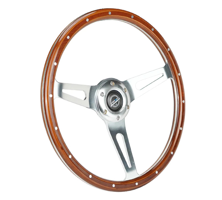NRG Innovations CLASSIC 380MM WOOD GRAIN