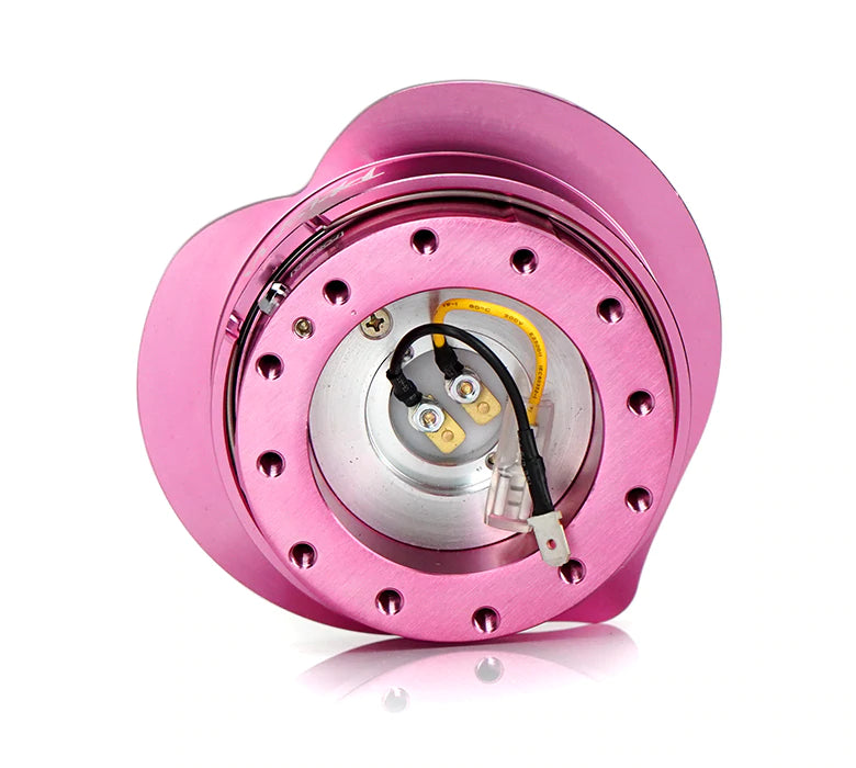 NRG Innovations Heart Shape Quick Release Pink