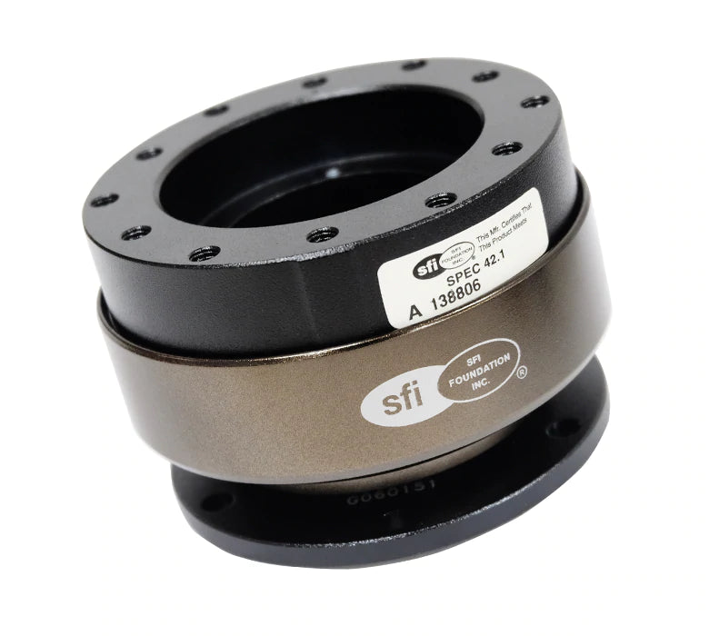 NRG Innovations SFI BALL BEARING QUICK RELEASE Black