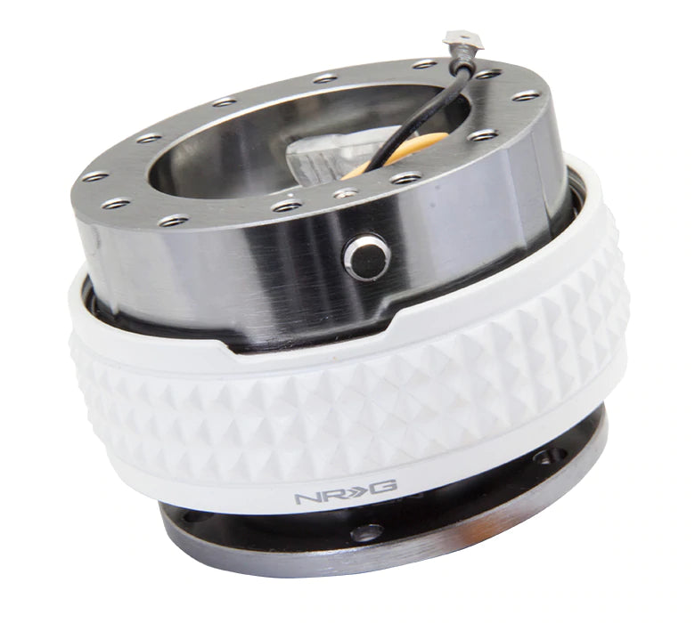 NRG Innovations 2.1 QUICK RELEASE Silver and Glow