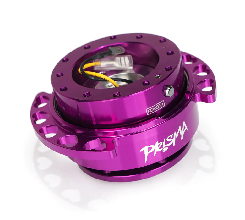 NRG Innovations Heart Cutout Quick Release Purple