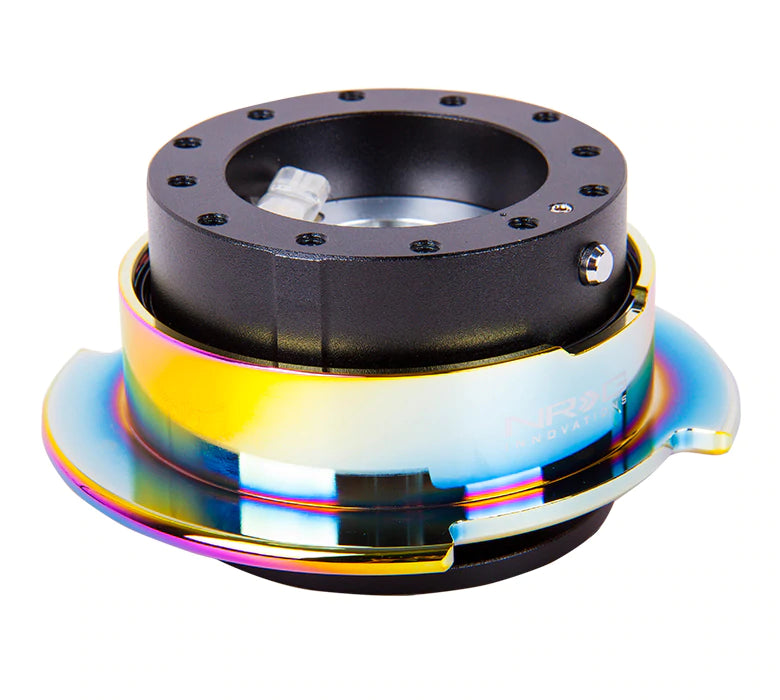 NRG Innovations 2.5 QUICK RELEASE Black and Neo Chrome