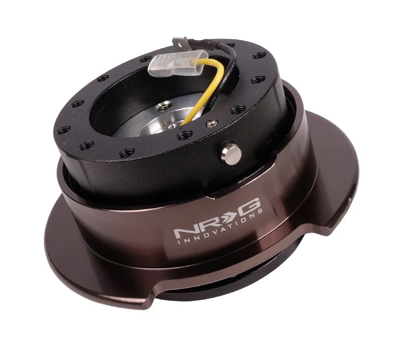 NRG Innovations 2.5 QUICK RELEASE Black and Black Chrome