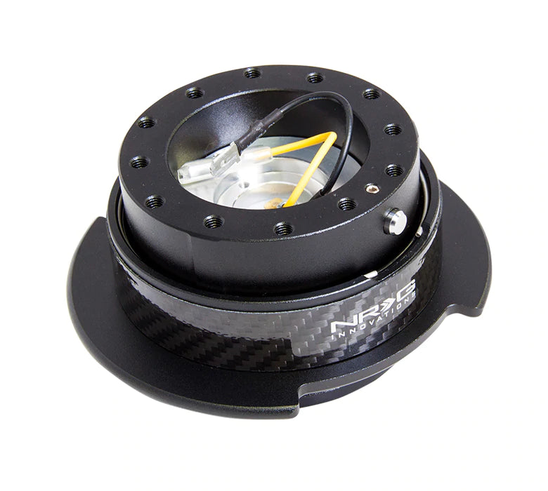 NRG Innovations 2.5 QUICK RELEASE Black and Carbon Fiber
