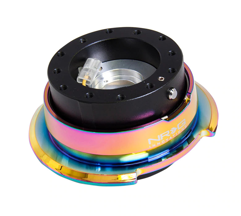 NRG Innovations 2.8 QUICK RELEASE Black and Neo Chrome