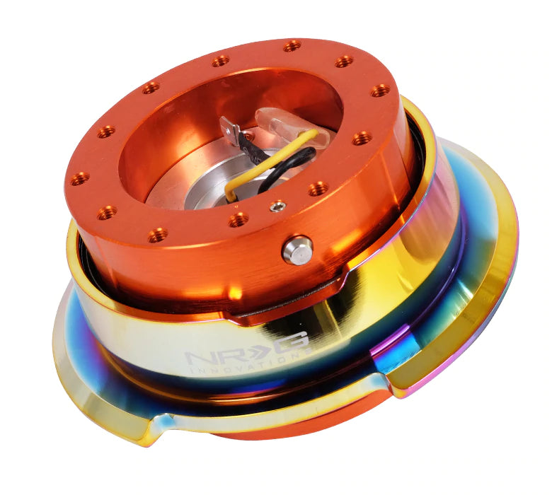 NRG Innovations 2.8 QUICK RELEASE Orange and Neo Chrome