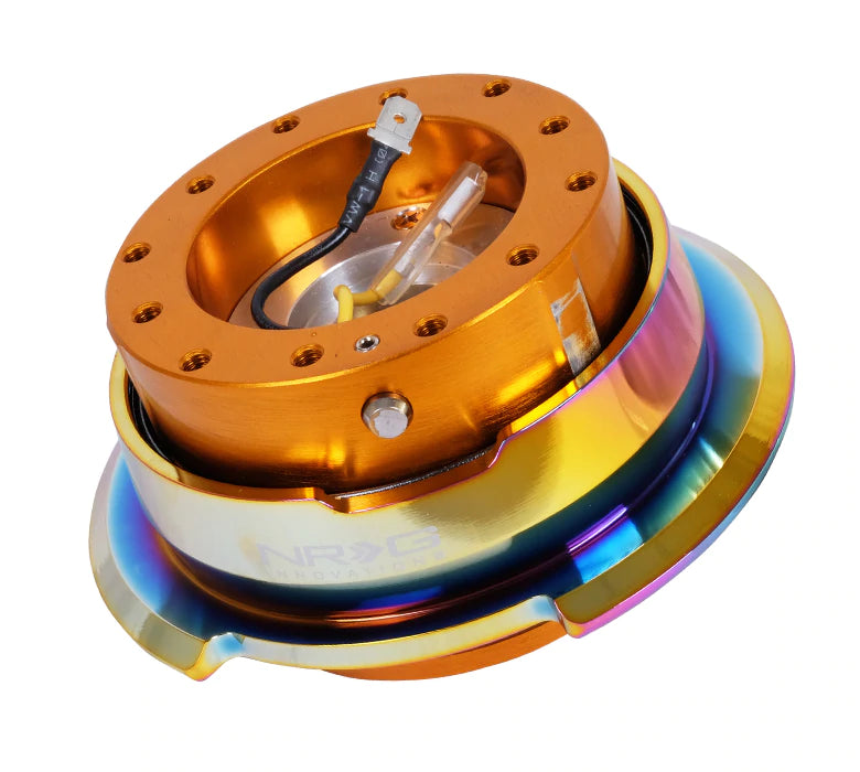 NRG Innovations 2.8 QUICK RELEASE Rose Gold and Neo Chrome